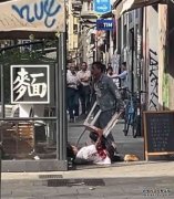 米兰华人街又发生恶性持刀伤人事件